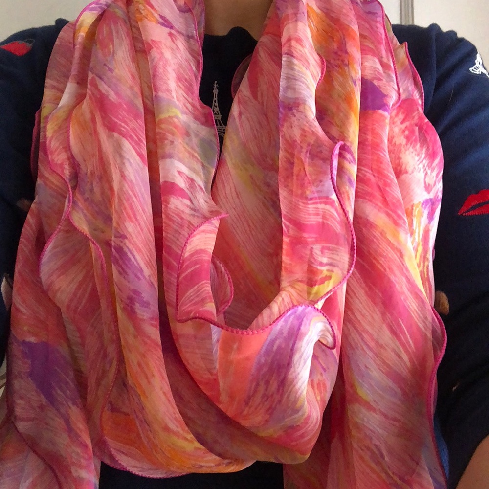 Flowy beautiful scarf